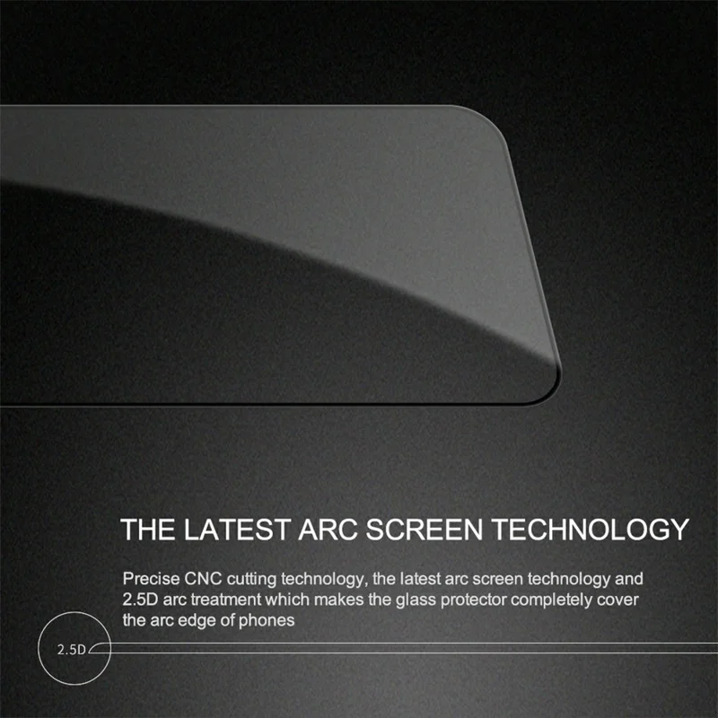 NILLKIN CP+PRO For Samsung Galaxy A57 5G Screen Protector Ultra Clear Full Coverage AGC Glass Film - Transparent