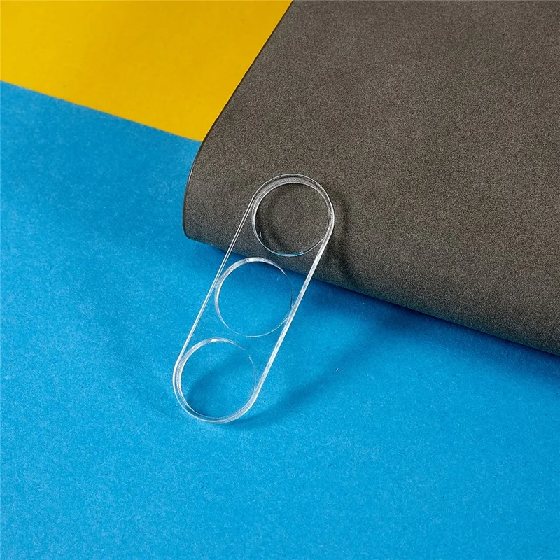 For Samsung Galaxy A54 5G 2Pcs  /  Set High Definition Camera Lens Protector 3D Arc Edge Tempered Glass Lens Film