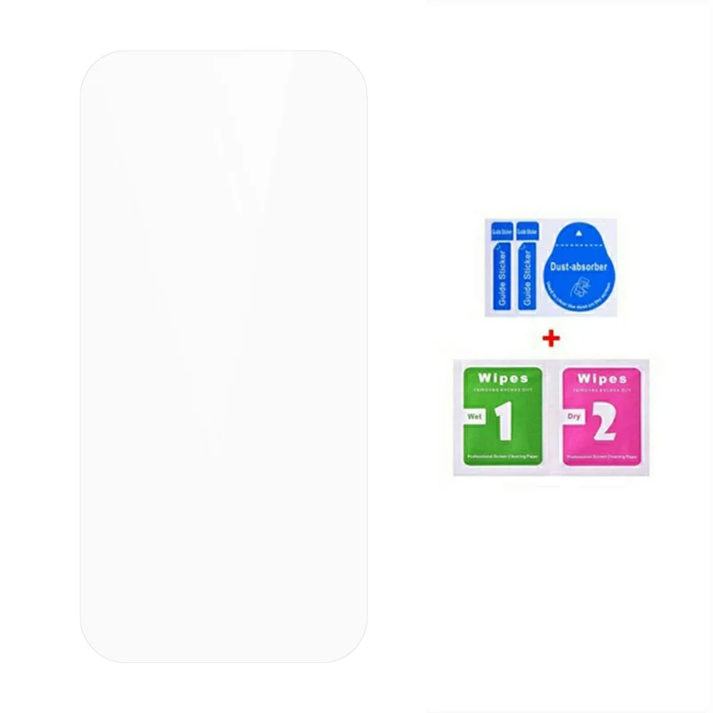 5Pcs For Xiaomi Redmi Turbo 5 5G Front Screen Protector 0.3mm 2.5D Tempered Glass Film, Not Full Covering - Transparent