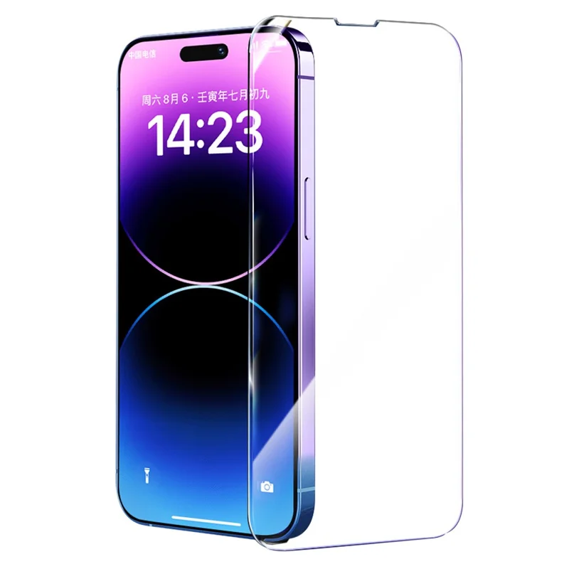 SMARTDEVIL Für iPhone 14 Plus / 13 Pro Max Displayschutz 0,33 MM HD Aluminium-Silizium-Glasfolie (NICHT Vollständige Abdeckung) mit Montagewerkzeug – Transparent