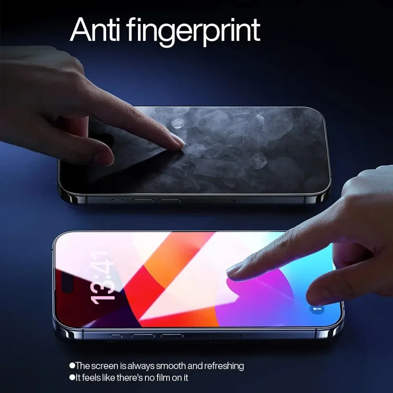 SMARTDEVIL для iPhone 15 Plus, защитная пленка на весь экран, защита от синего света, 0,33 мм, шелкография, пленка из алюмокремниевого стекла — прозрачная