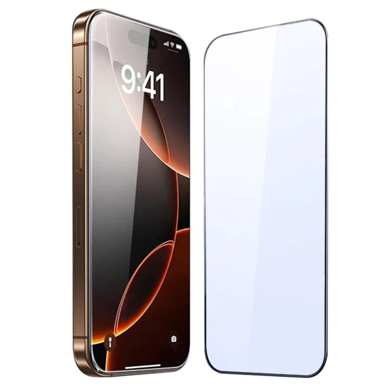 SMARTDEVIL для iPhone 14 Pro, защитная пленка на весь экран, защита от синего света, 0,33 мм, шелкография, пленка из алюмокремниевого стекла — прозрачная