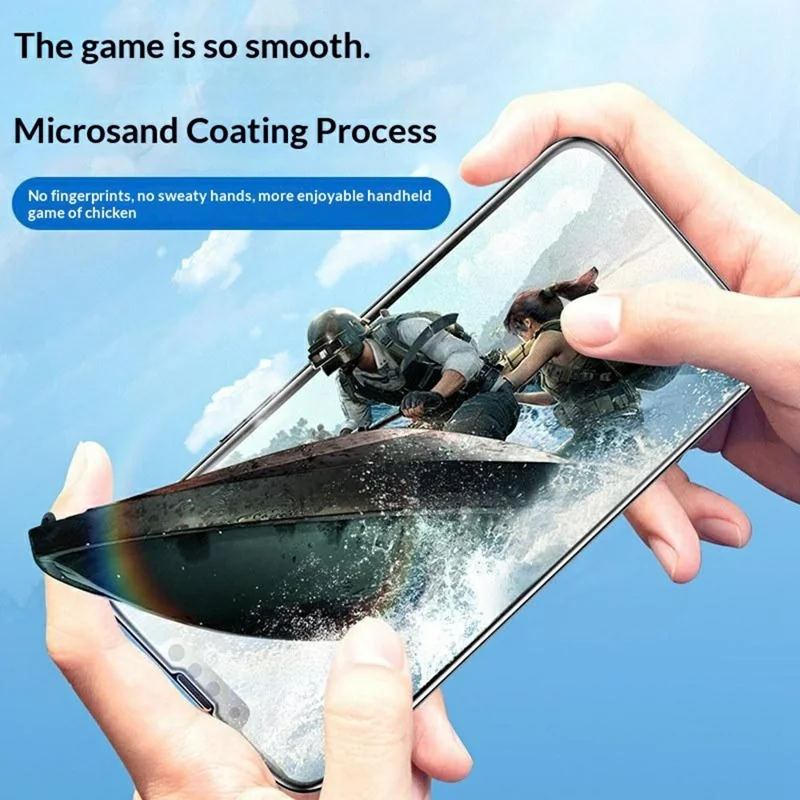 SMARTDEVIL Für iPhone 14 Plus / 13 Pro Max Sichtschutz-Vollschirmschutz 0,33 mm mittleres Aluminium Seidenbedrucktes Sicherheitsglas mit Montagewerkzeug – Schwarz