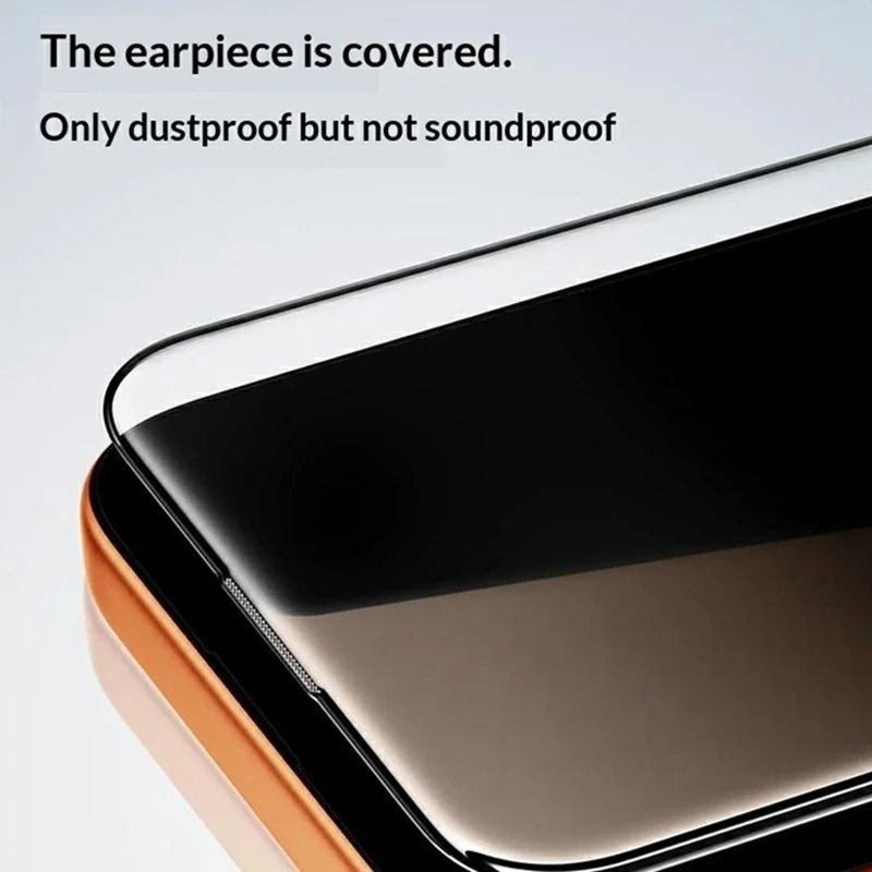 SMARTDEVIL 2 Unidades para iPhone Air Película de Proteção de Ecrã 0,33 mm Impressão em Seda Cobertura Total HD Filme em Vidro Alumino-silicatado com Ferramenta de Instalação Sem Poeira - Transparente