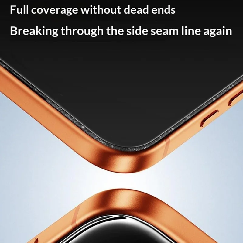 SMARTDEVIL 3 Unidades para iPhone Air Película de Proteção de Ecrã 0,33 mm Impressão em Seda Cobertura Total HD Filme em Vidro Alumino-silicato com Ferramenta de Instalação Sem Poeira - Transparente