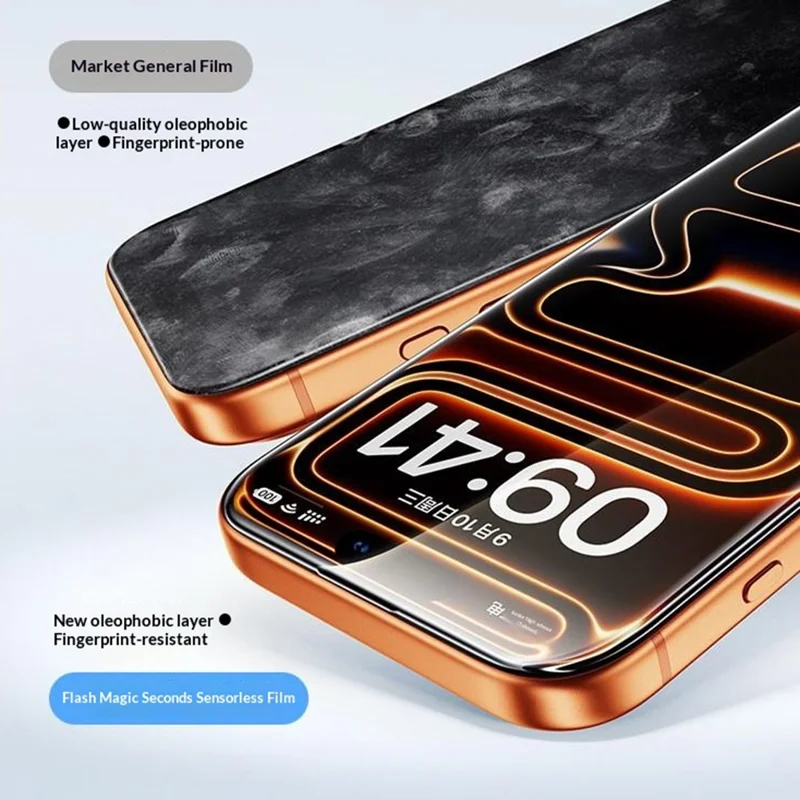 SMARTDEVIL 3Pcs For iPhone 12 Pro Max Screen Protector 0.33mm Silk Printing Full Coverage HD High Aluminium-silicon Glass Film with Dust-Free Installation Tool - Transparent