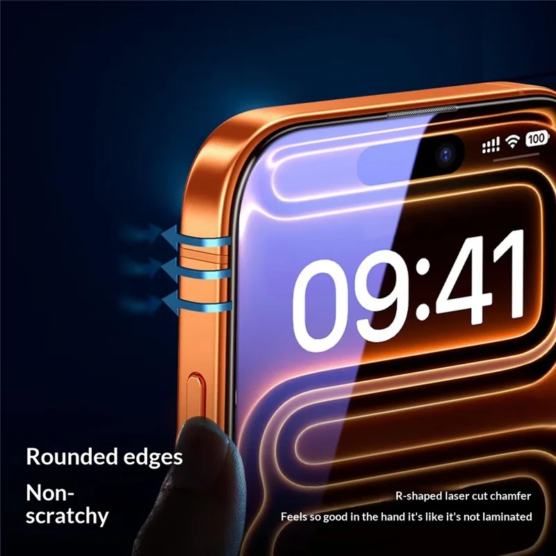 SMARTDEVIL для iPhone Air Защитная пленка на весь экран 0,33 мм Анти-синяя подсветка Пленка из высокопрочного алюмосиликатного стекла с инструментом для установки без пыли