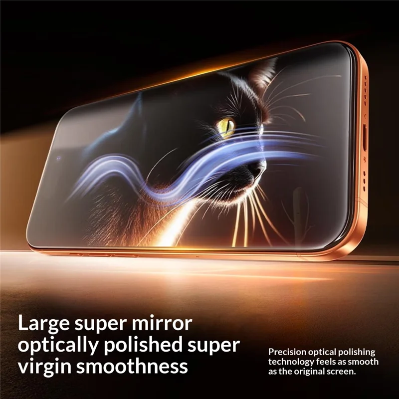 SMARTDEVIL Защита экрана для iPhone 17 Pro Max, полное покрытие, 0,33 мм, защита от синего света, пленка из высокопрочного алюмосиликатного стекла с инструментом для установки без пыли