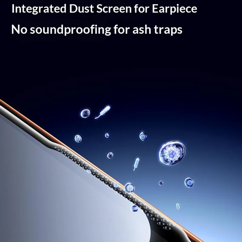 SMARTDEVIL Full Screen Protector For iPhone 14 Plus  /  13 Pro Max Anti-green-ray 0.33mm High Aluminium-Silicon Tempered Glass with Dust-Free Installation Tool