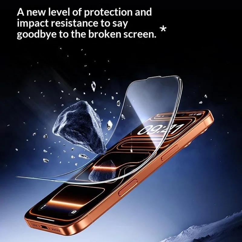 SMARTDEVIL Для iPhone 14 Pro Max, протектор полного экрана, защита от зеленого излучения, закаленное стекло толщиной 0,33 мм из алюмокремниевого сплава с инструментом для установки без пыли