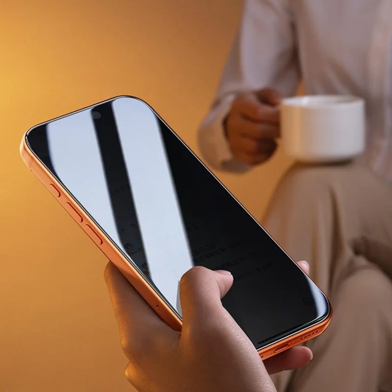 SMARTDEVIL 2 шт. для iPhone 15 Pro Max Защитная пленка от подглядывания 0,33 мм Закаленное стекло из алюмокремниевого сплава (не полное покрытие) с инструментом для установки