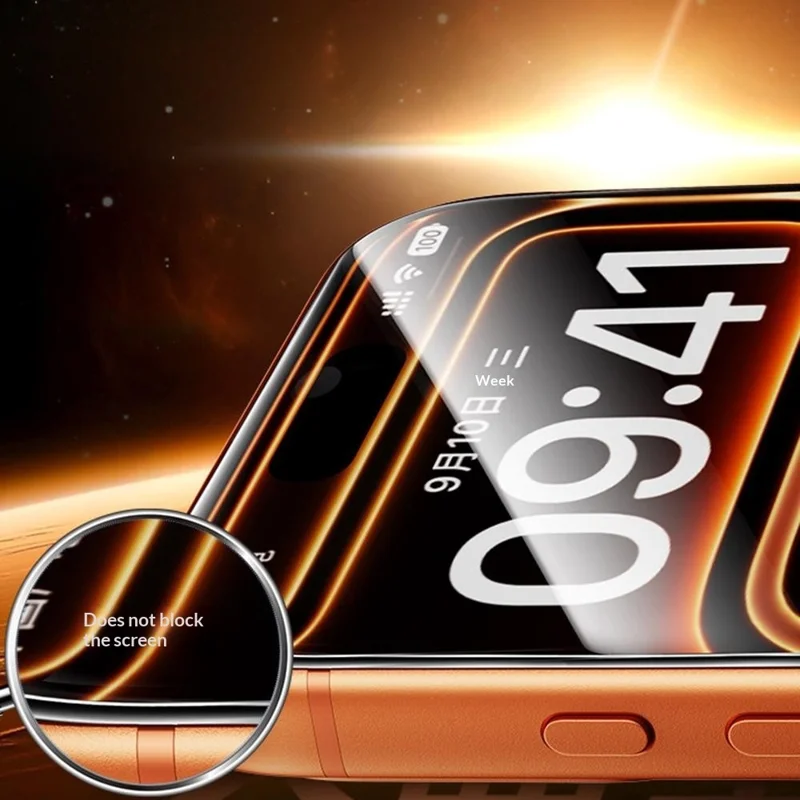 SMARTDEVIL 2 шт. для iPhone 15 Pro Max Защитная пленка от подглядывания 0,33 мм Закаленное стекло из алюмокремниевого сплава (не полное покрытие) с инструментом для установки