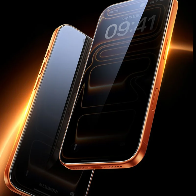 SMARTDEVIL 2 шт. Защитная пленка для экрана iPhone 16e / 13 / 13 Pro / 14, антишпионская, 0,33 мм, закаленное стекло с высоким содержанием алюминия и кремния (не полное покрытие) с комплектом для установки