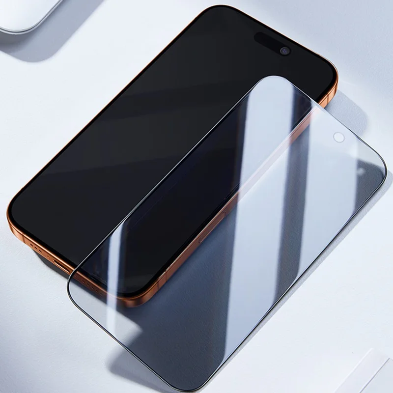 SMARTDEVIL 2 шт. Защитная пленка для iPhone 14 Plus / 13 Pro Max Антишпион 0,33 мм, закаленное стекло из высокопрочного алюмокремниевого сплава (неполное покрытие) с инструментом для установки