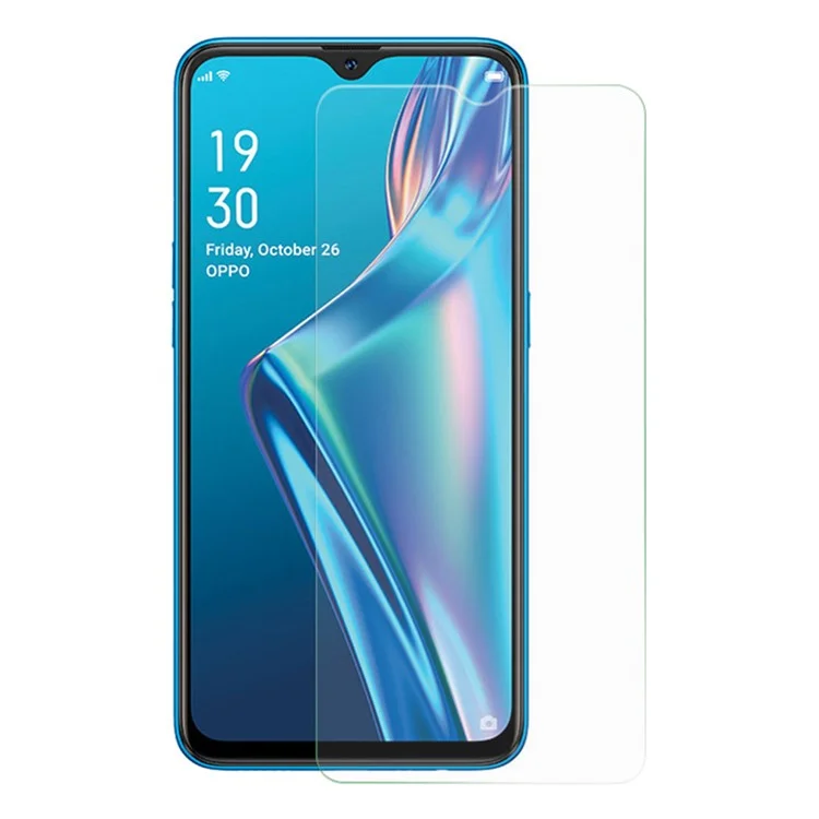 Para Oppo A12 2.5D Arc Edge HD Screen Protector Anti-scratch Tempered Grass Film