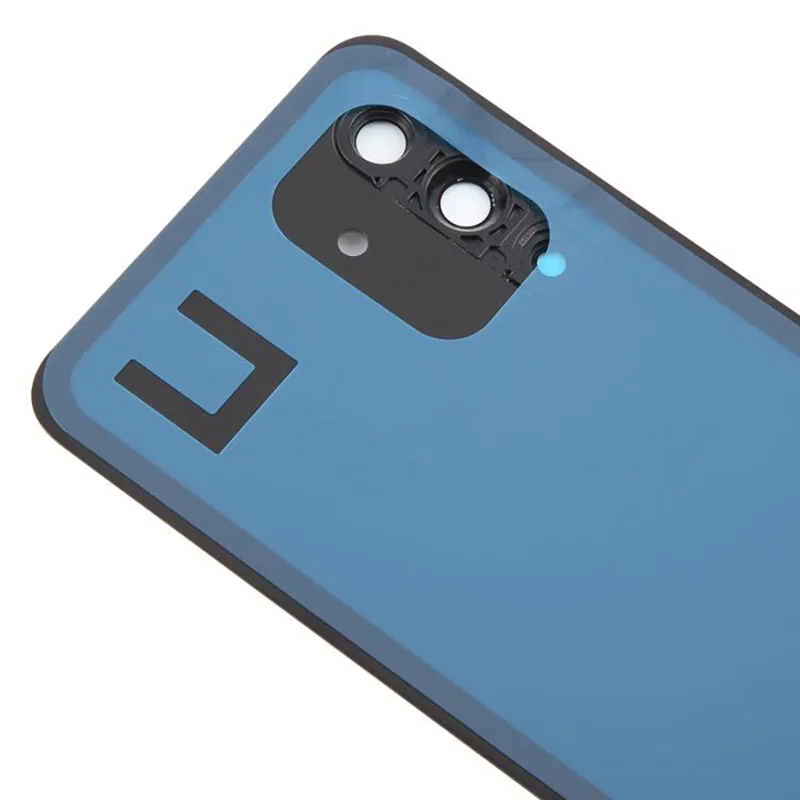 Für Samsung Galaxy A56 5G A566 Akku-Gehäuse mit Kameraobjektivabdeckung (ohne Logo) - Schwarz