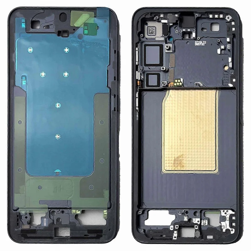 Für Samsung Galaxy S25+ S936B (Global Version) OEM Front Housing Frame Reparaturteil (ohne Logo) - Blau Schwarz
