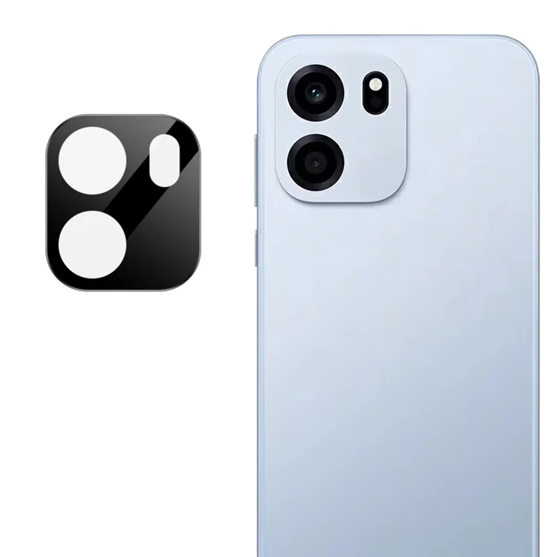 IMAK For OnePlus Turbo 6V 5G Tempered Glass Full Cover Camera Lens Protector with Self Positioning Frame - Black