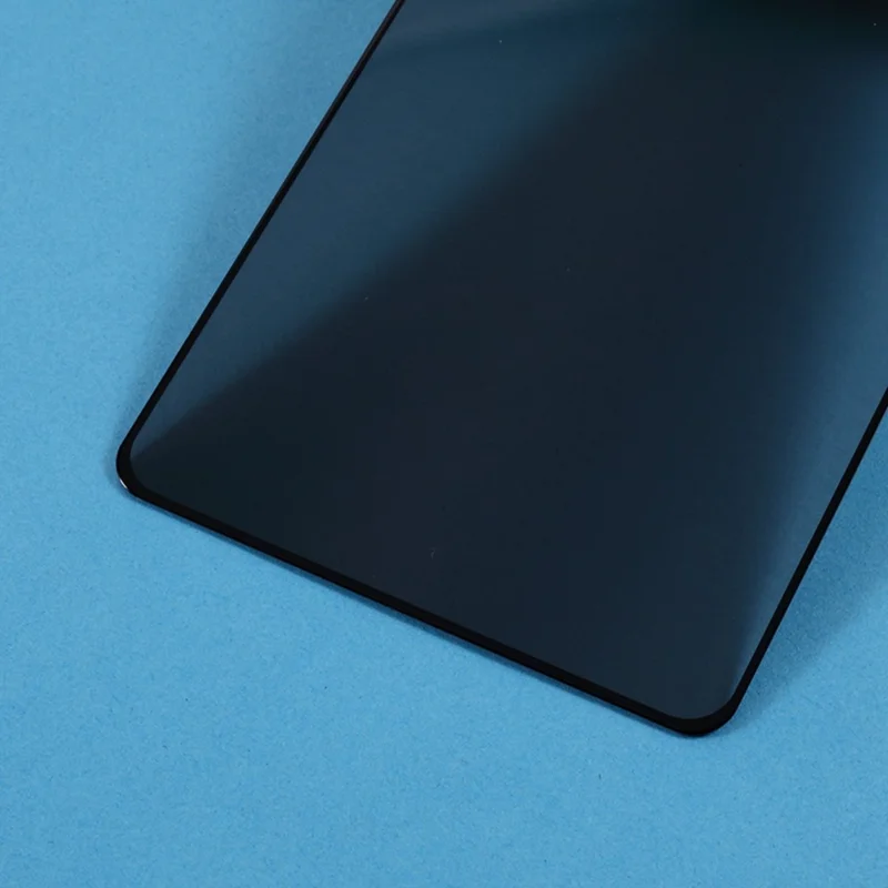 For Samsung Galaxy A57 5G 2PCS 180° Anti Spy Tempered Glass Silk Printing Full Coverage Screen Protector - Black