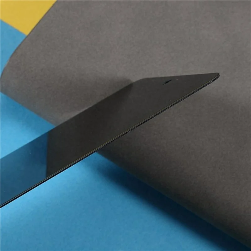 Pour Samsung Galaxy S26 2 pièces protection d'écran en verre trempé anti-espion 180° impression soie couverture complète - Noir