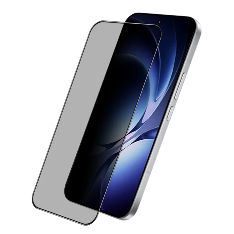 IMAK para Xiaomi Redmi K80 Ultra 5G Proteção de Ecrã de Privacidade Anti Espiões, Filme de Vidro Temperado Cobertura Total (Desbloqueio por Impressão Digital) - Preto