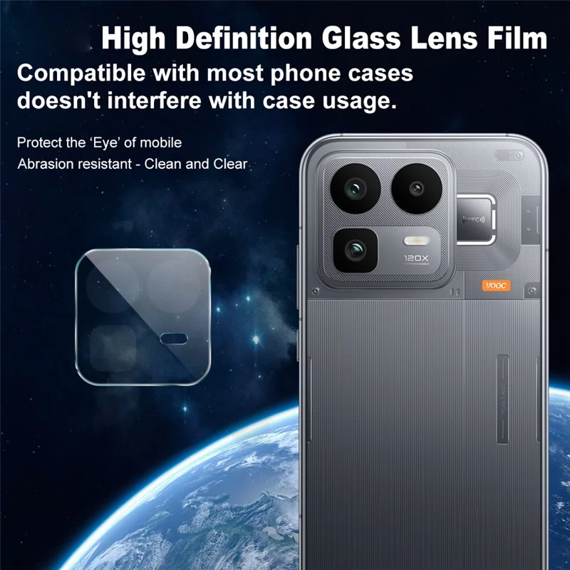 IMAK For Realme Neo8 5G Camera Lens Protector Slim Tempered Glass Full Coverage Lens Film - Transparent