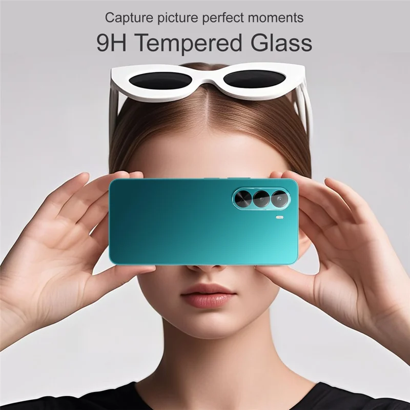 IMAK For Realme P4x 5G Camera Lens Protector Slim Tempered Glass Full Coverage Lens Film - Transparent
