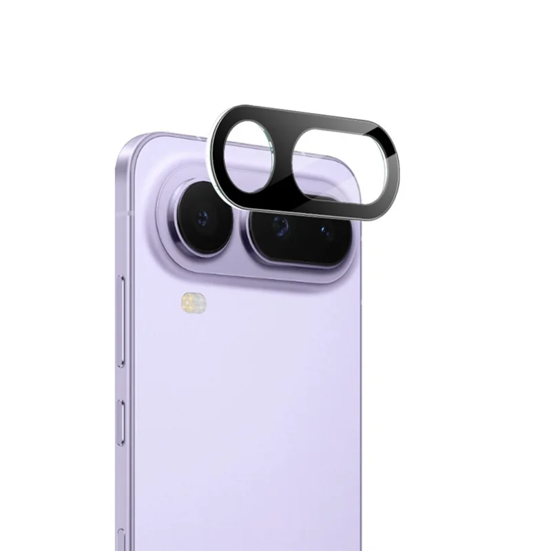 IMAK For Honor Magic8 Pro Air 5G Tempered Glass Full Cover Lens Film + Acrylic Cap - Black