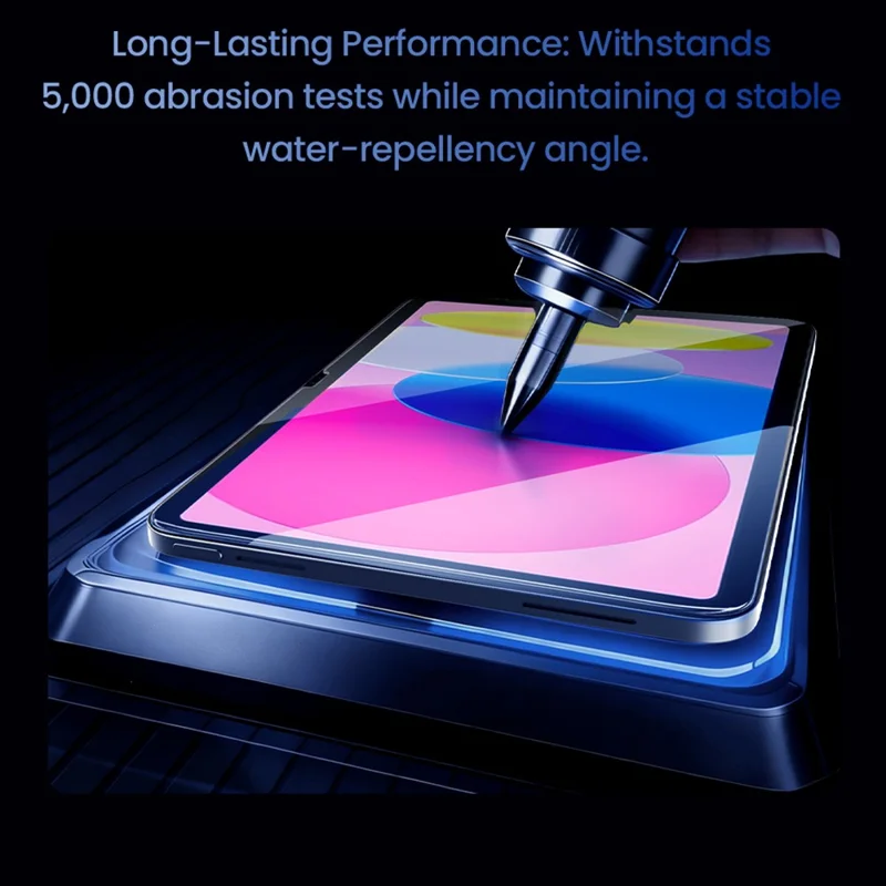 NILLKIN H+ Pro For iPad (2025)  /  10.9 (2022) Screen Protector Full Glue Full Coverage 9H High Aluminium-Silicon Glass Film - Transparent