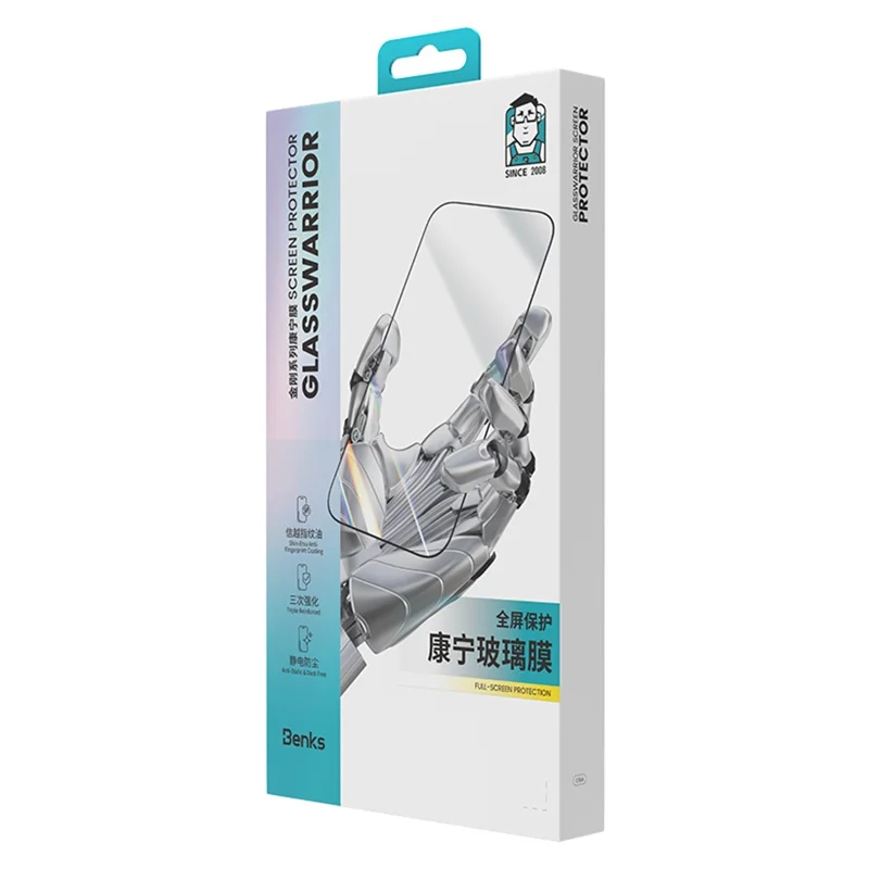 BENKS Für Samsung Galaxy S26 Ultra Corning Gorilla Glass Ultra Clear Full Glue Vollschirmschutz - Transparent