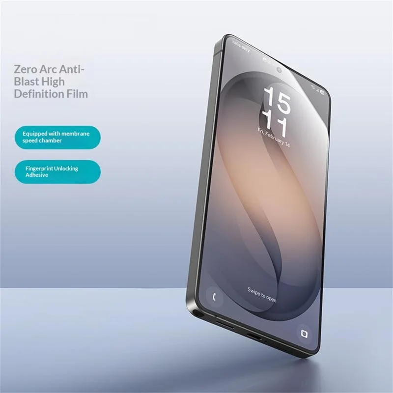 BENKS Zero Arc Serie für Samsung Galaxy S26 / S26 Pro Vollbildschutz 0,23 mm hochfester Aluminium-Silicat-Glas explosionsgeschützte Folie - Transparent