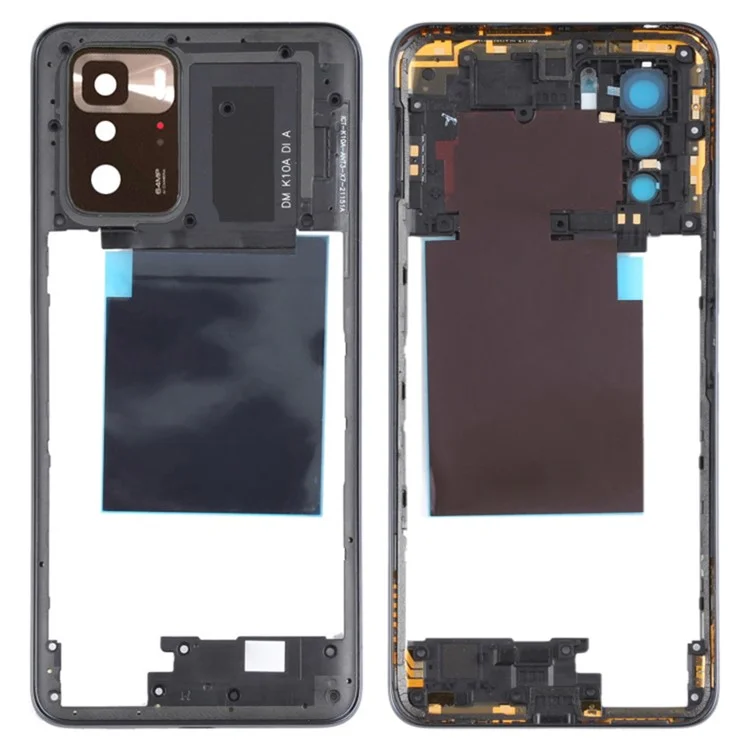 For Xiaomi Poco X3 GT OEM Middle Housing Plate Frame Replacement Part (without Logo) - Black