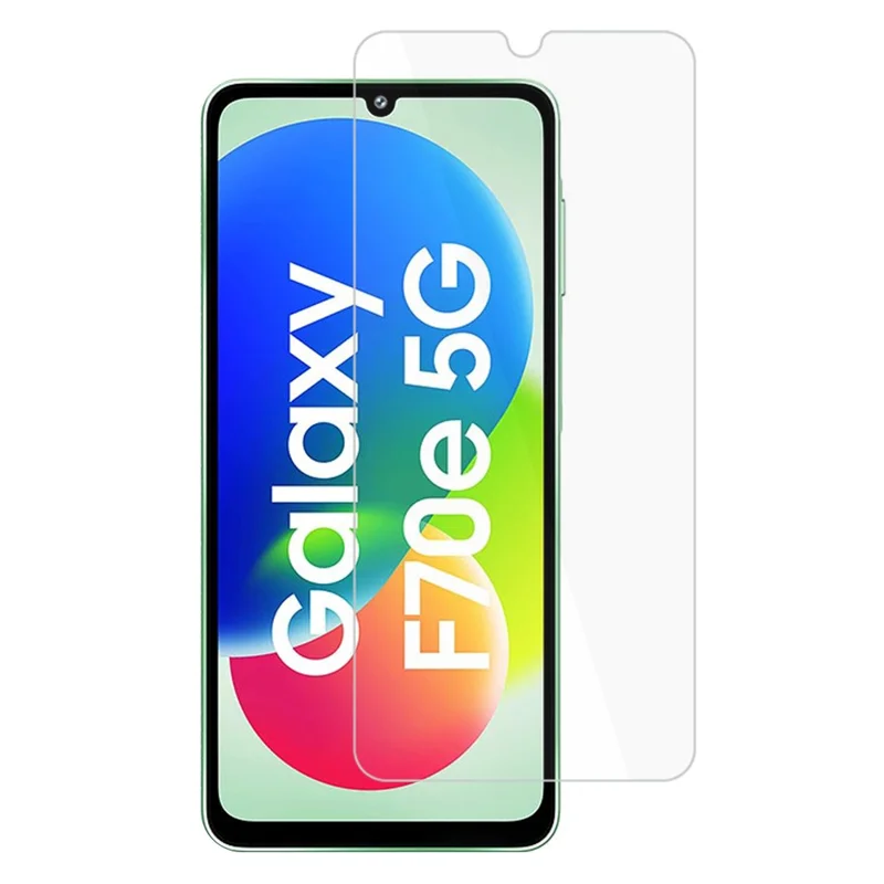 For Samsung Galaxy F70e 5G Screen Protector 0.3mm Arc Edge Tempered Glass Film, Not Complete Coverage - Transparent