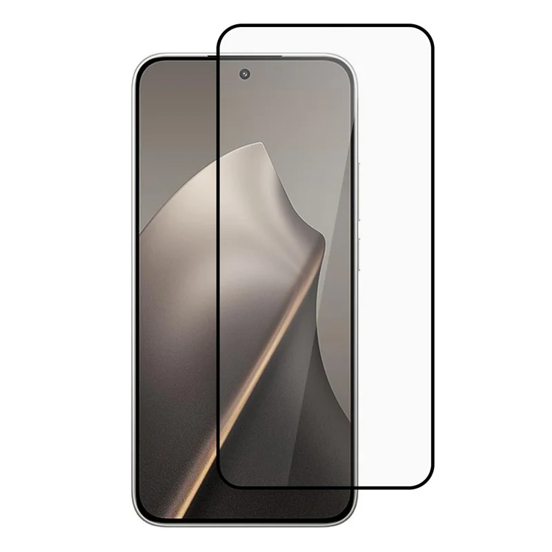ITIETIE para Xiaomi 15T / 15T Pro Protector de Pantalla 0,25 mm Adhesivo Completo Cobertura Completa Vidrio de Alta Calidad de Aluminio-Silicio Película con Impresión de Seda - Transparente