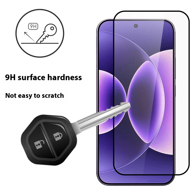 ITIETIE 2 UDS Para Xiaomi 17 Pro Max / 17 Ultra 5G Cristal Templado 0.25mm de Aluminio de Alta Resistencia Protector de Pantalla Completa con Impresión Serigráfica, Adhesivo Completo - Transparente