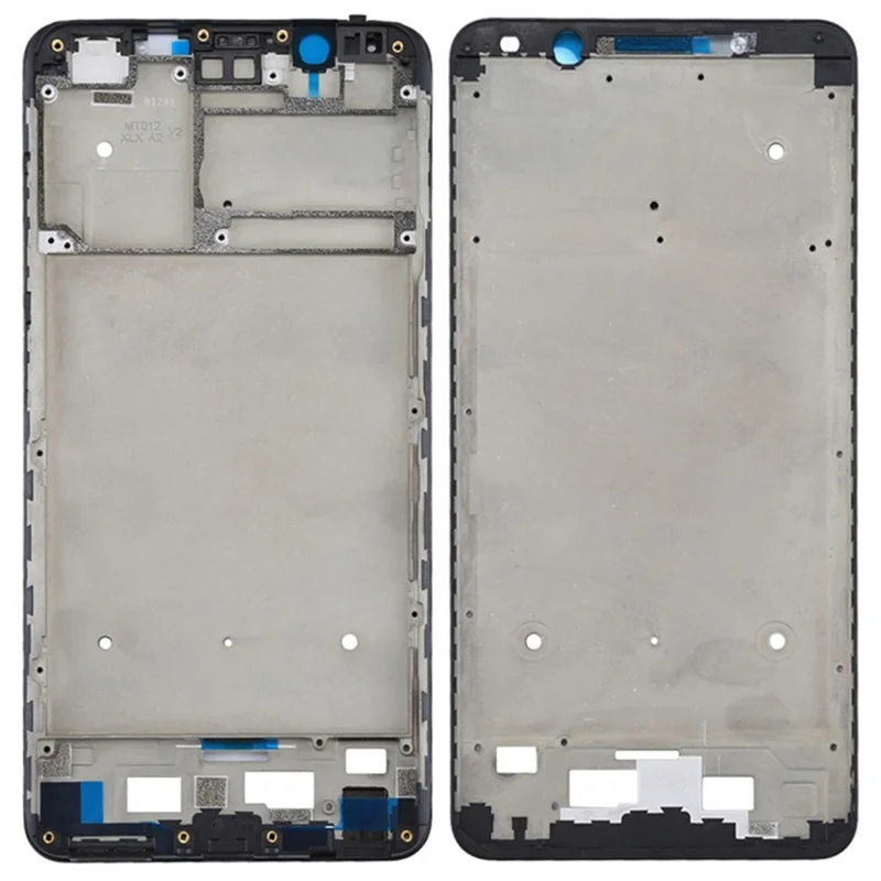 For vivo Y79 Middle Plate Frame Repair Part (A-Side) (without Logo) - Black