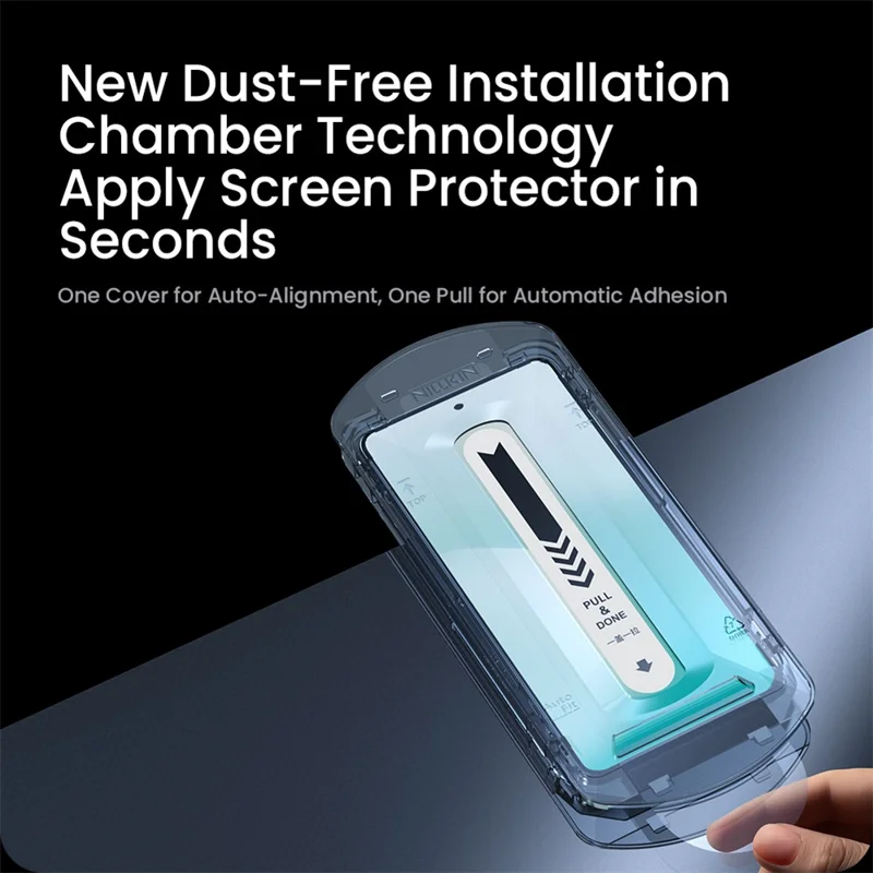 NILLKIN H+Pro para Samsung Galaxy S26 Ultra Protector de Pantalla Cobertura Total HD Transparente con Vidrio Templado AR - Transparente