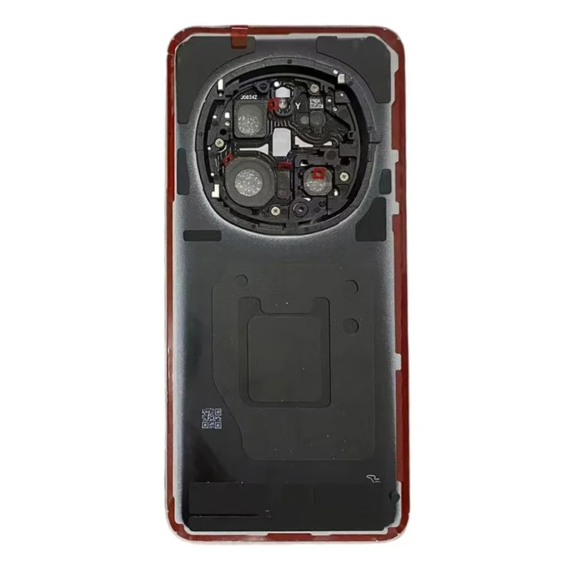 For Honor Magic7 Pro 5G OEM Battery Housing Back Cover with Camera Ring Lens Cover Replacement - Black