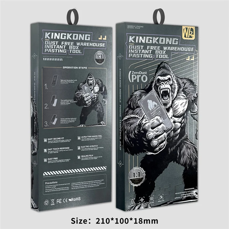 3Pcs For iPhone 17 Pro Max Anti-Spy Full Screen Protector 3D Arc Edge High Aluminium-silicon Glass Film with Dust-Free Installation Tool - Black