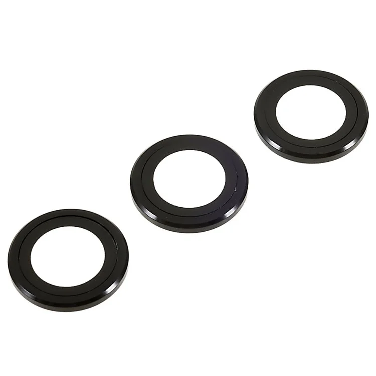 1 Set für Samsung Galaxy S23+ / S23 Anti-Scratch-Rückkamera-Objektivfilm Metall + gehärtetes Glas Klare Objektivschutzfolie - Schwarz
