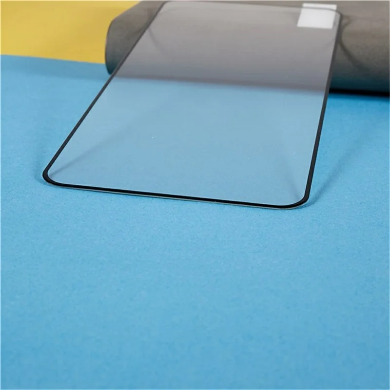 For Xiaomi Redmi Turbo 5 Max 5G Full Screen Protector Full Glue Silk Printing Tempered Glass Film Support Fingerprint Unlock - Transparent