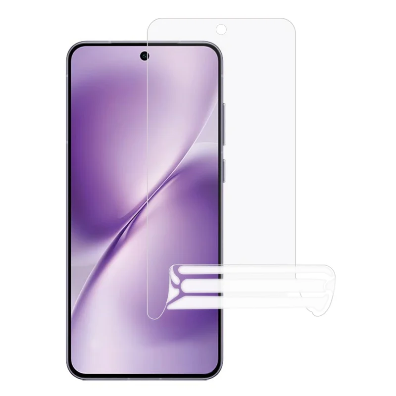 For vivo X200T 5G Outer Screen Protector Clear PET Hydrogel Film Full Coverage Full Glue - Transparent
