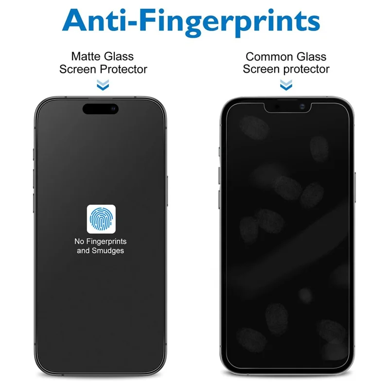 10Pcs for iPhone 17 Pro Max High Definition Matte Full Screen Protector 3D Large Arc Edge High Aluminium-silicon Glass Film - Transparent