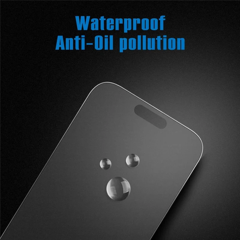 10Pcs for iPhone 17 Pro Max High Definition Matte Full Screen Protector 3D Large Arc Edge High Aluminium-silicon Glass Film - Transparent