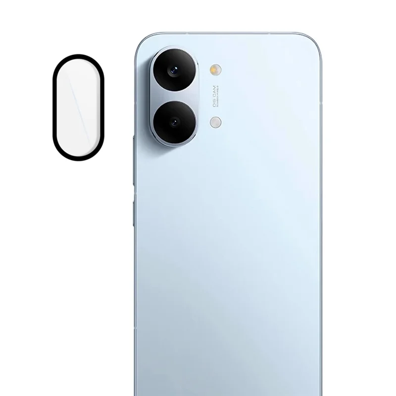 IMAK Für Xiaomi Redmi Turbo 5 Max 5G / Poco X8 Pro Max 5G Gehärtetes Glas Objektivschutz mit Selbstpositionierungsrahmen (Vollständige Abdeckung) – Transparent