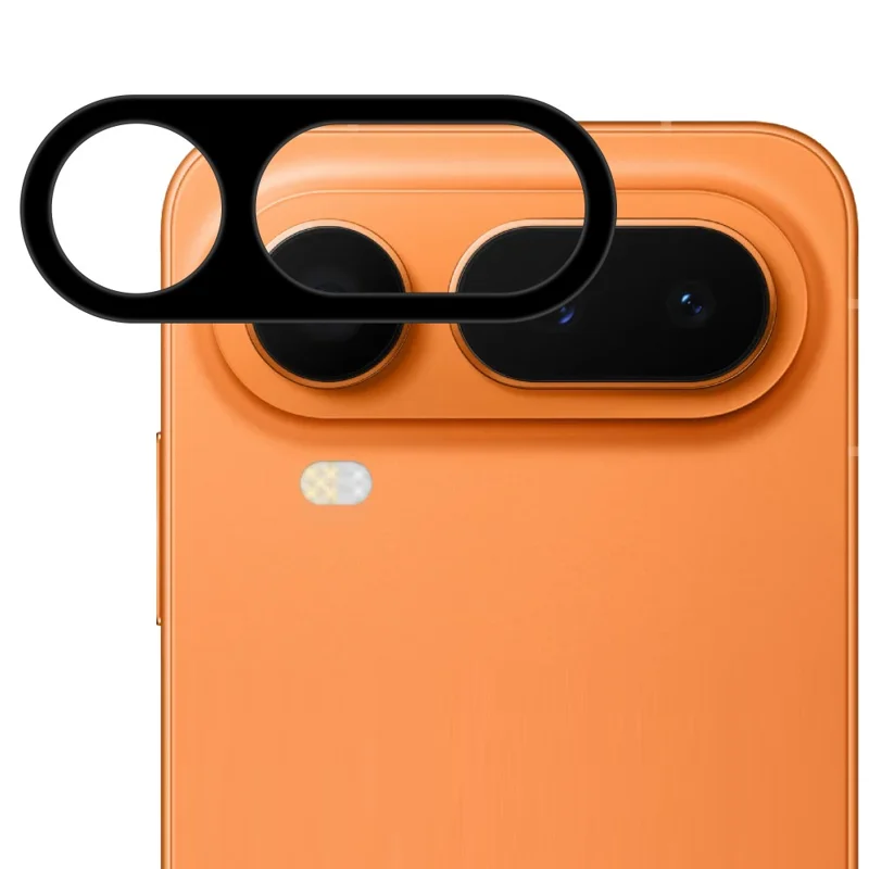 For Honor Magic8 Pro Air 5G Tempered Glass Lens Protector Silk Printing Camera Lens Film - Black