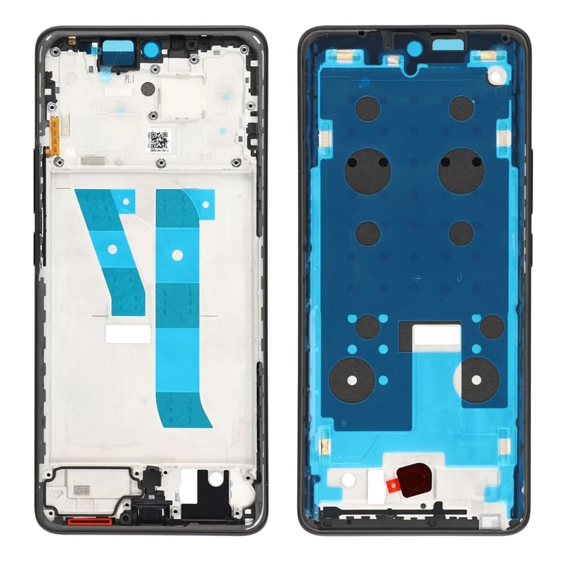 For Xiaomi Redmi Note 15 4G (Global) OEM Middle Plate Frame Repair Part (A-Side) (Without Logo) - Black