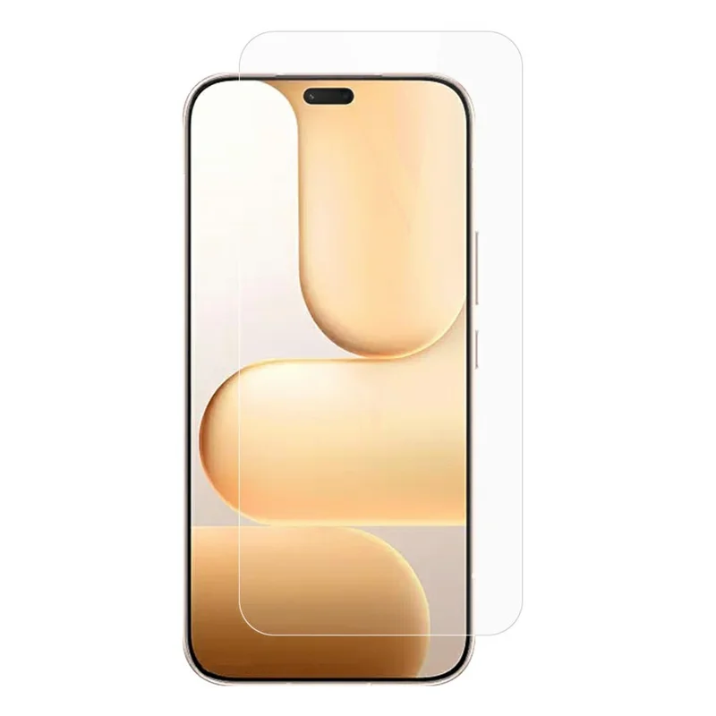 Til Honor 600 Lite 5G Skærmværn 0,3 mm Bukket Kant Tempereglassfilm, Ikke Komplet Dækning – Gennemsigtig