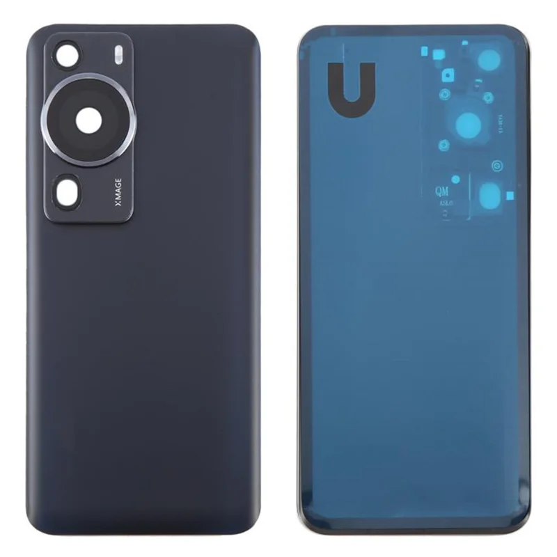 For Huawei P60 OEM Battery Housing with Camera Lens Cover - Black