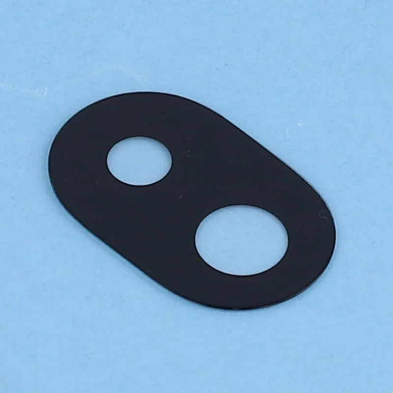 2Pcs For Google Pixel 10a Camera Lens Protector 2.5D Arc Edge Silk Printing Tempered Glass Full Coverage Rear Lens Film - Black